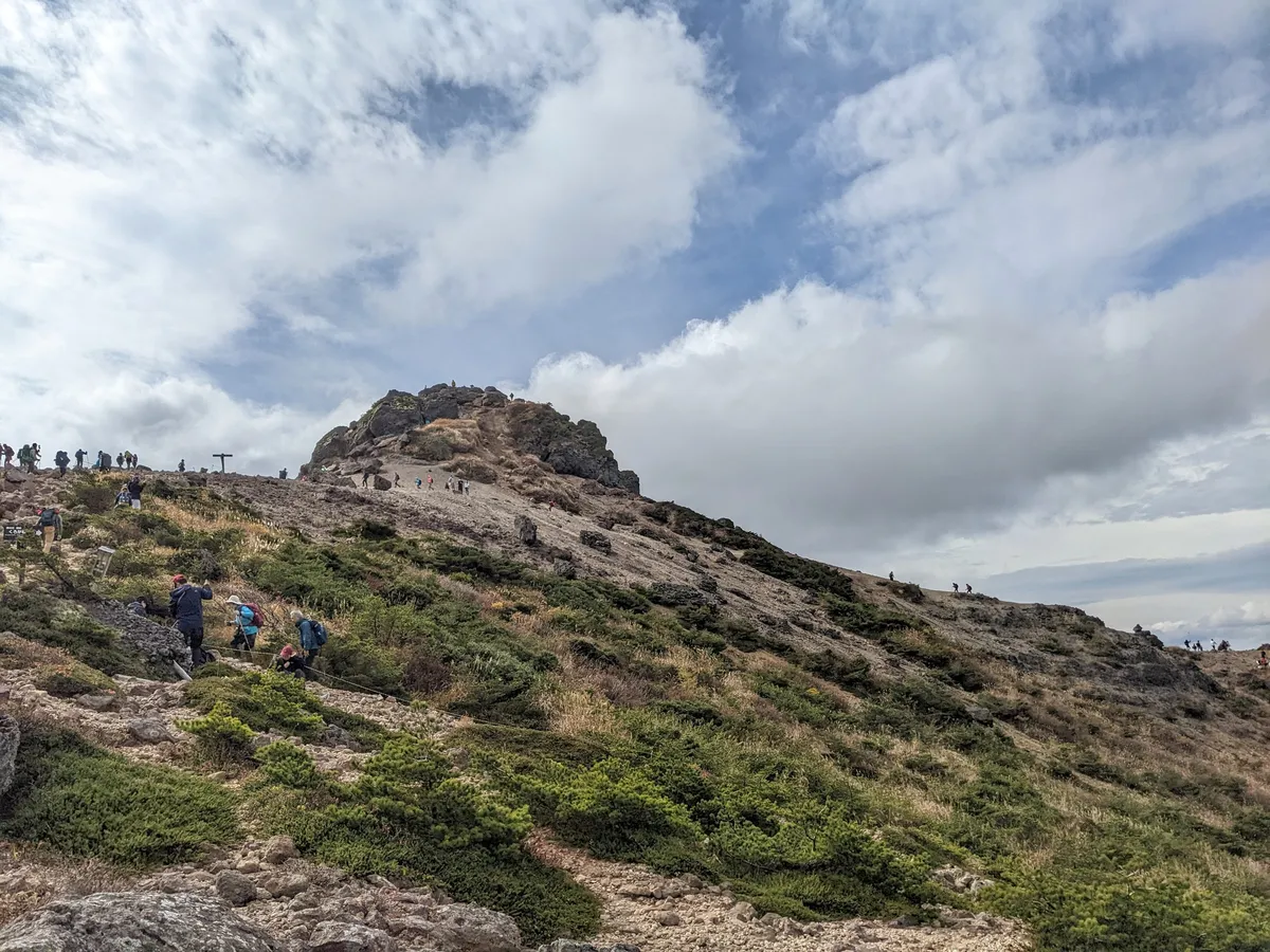 View of Mt Adatara