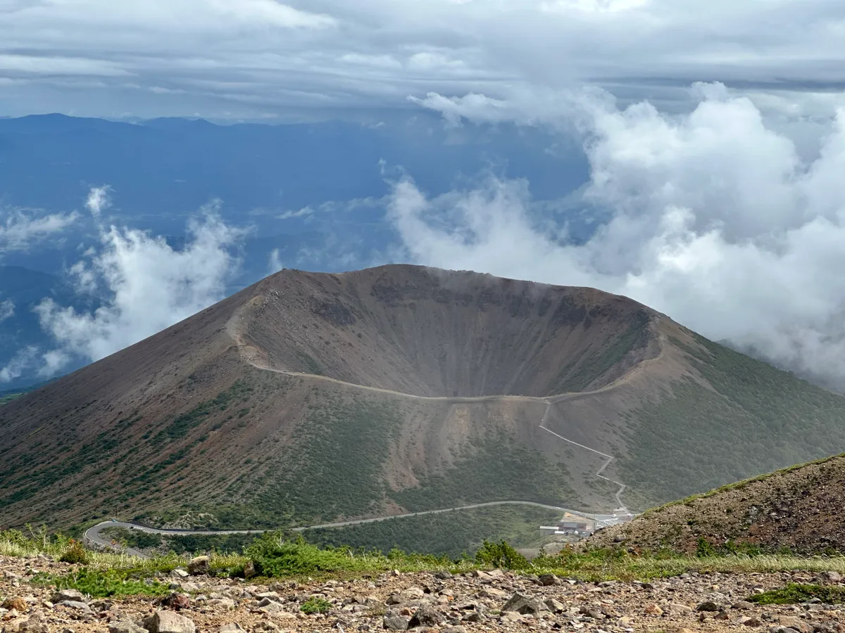 View of Mt Azuma-kofuji