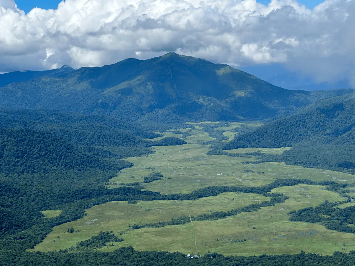 View of Mt Shibutsu