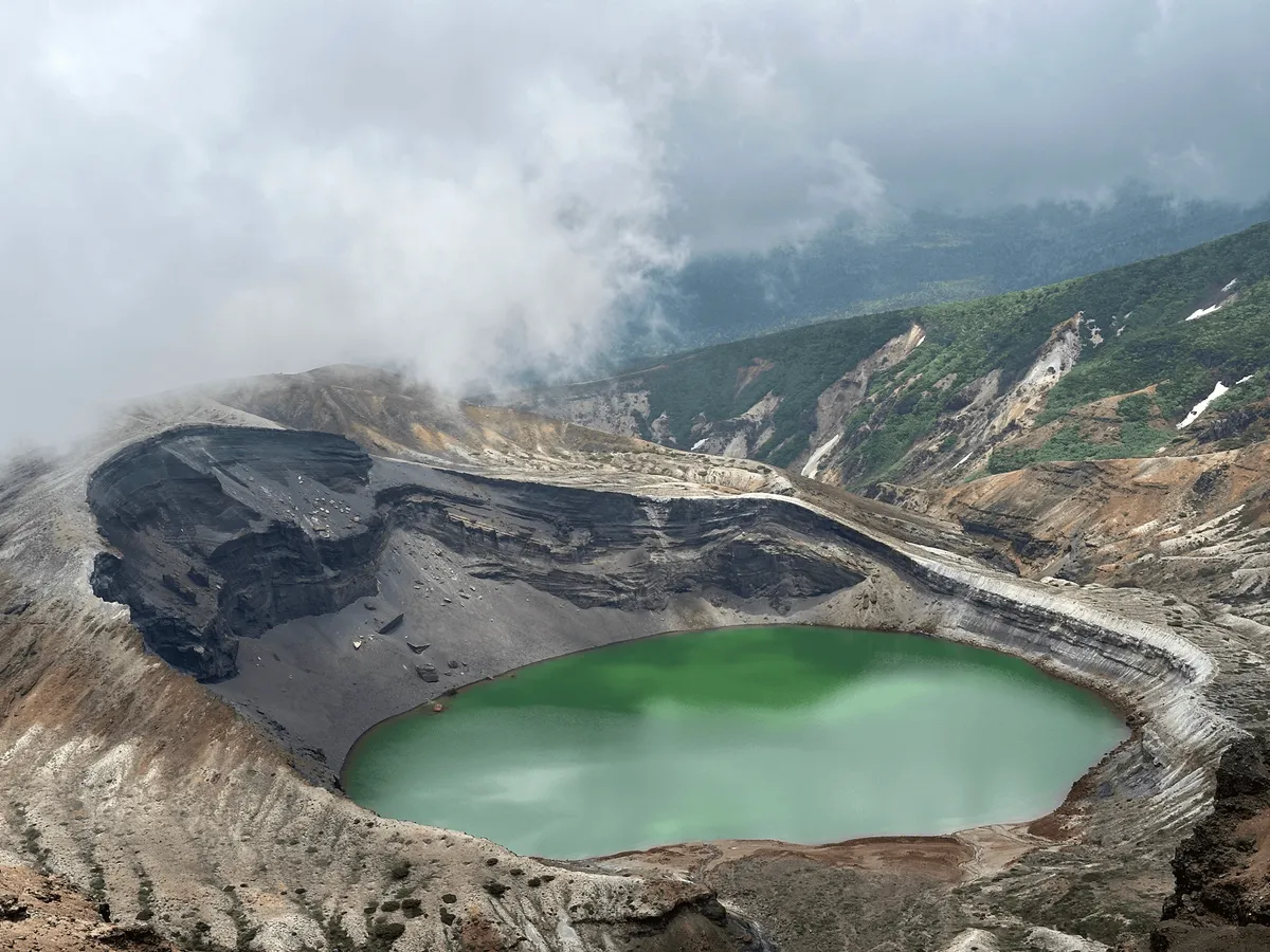 View of Mt Zao