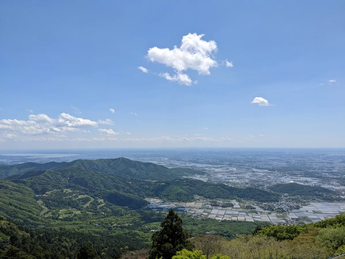 View of Mt Tsukuba