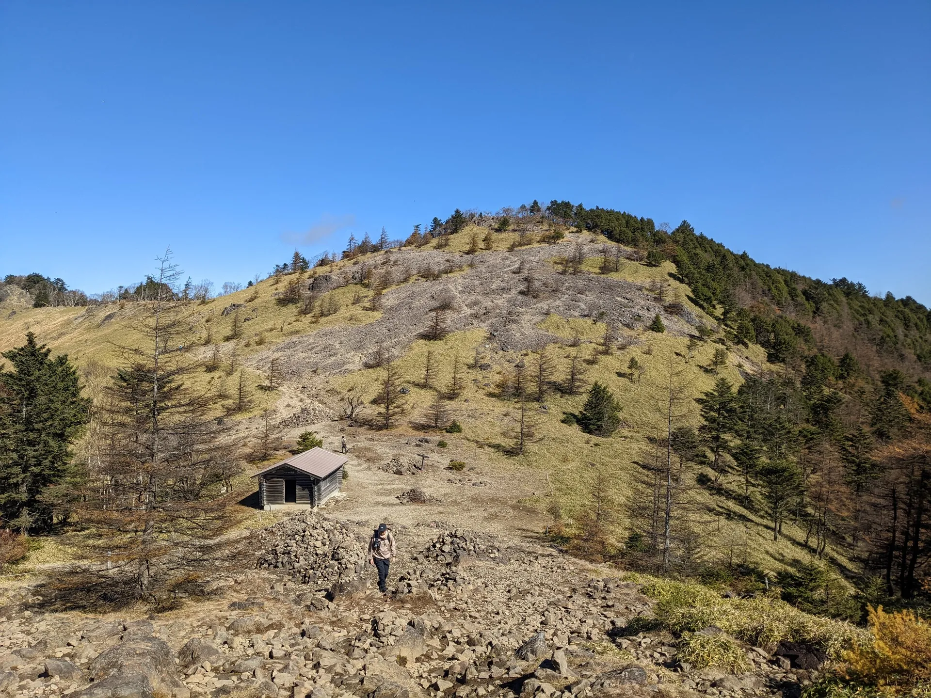Ridgeline on Mt Daibosatsu